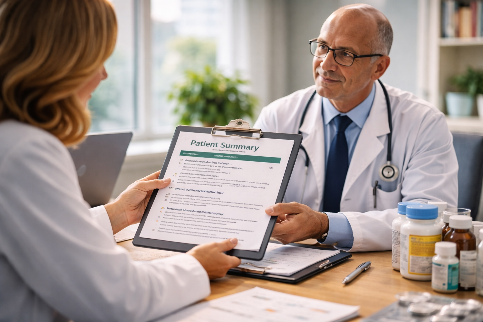 Integrative oncology clinic consultation environment